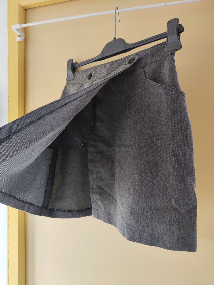 Jupe grise 34 portefeuille - photo numéro 2