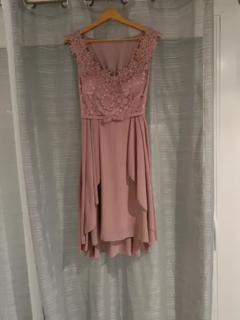 Robe vieux rose