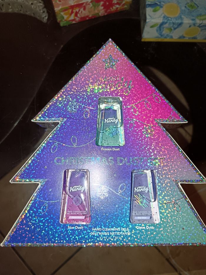 Gels hydroalcoolique Christmas dust set neuf