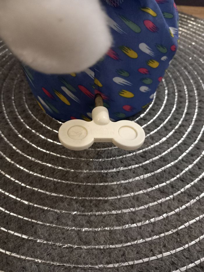 Peluche poupée clown boîte à musique - photo numéro 9