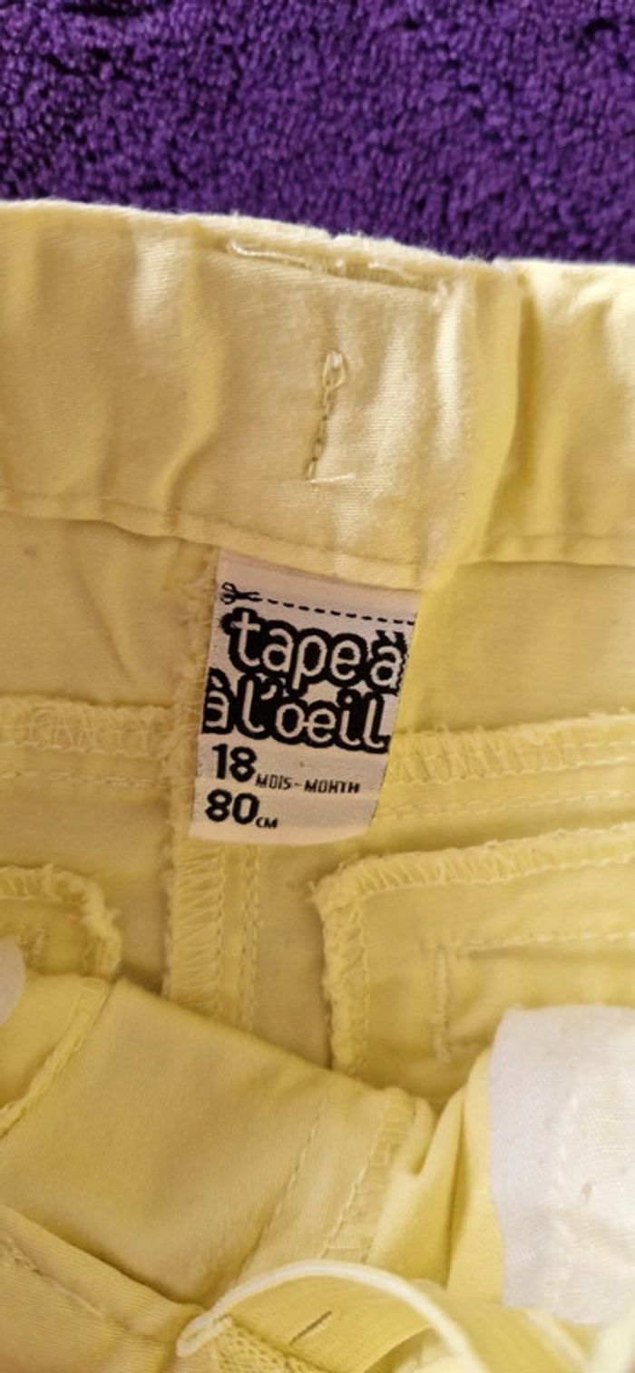 Pantacourt fille 18 mois Tape à l'œil - photo numéro 3