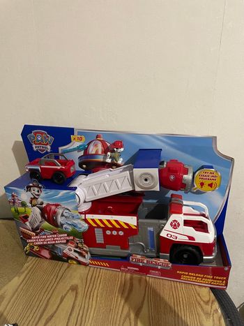 Pat Patrouille Camion de Pompiers Deluxe Fire Rescue