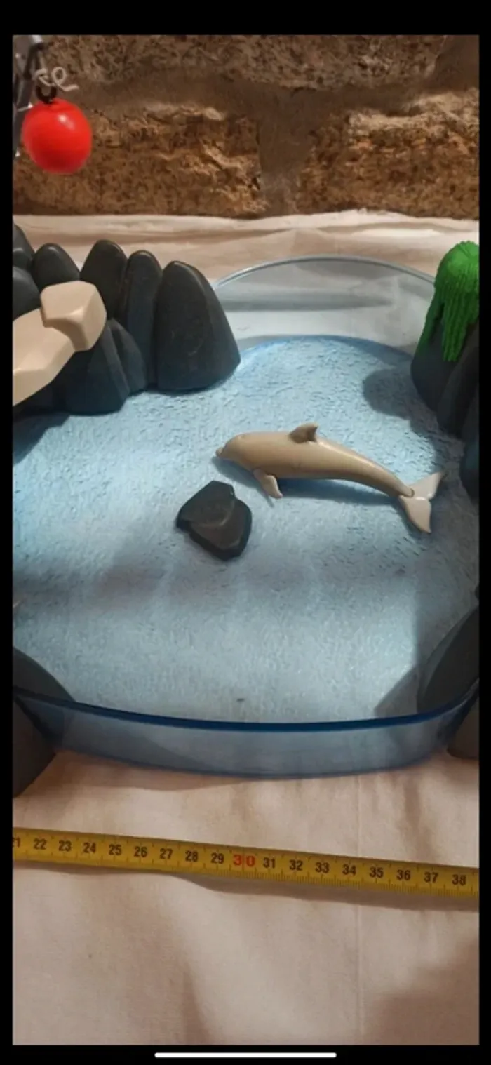 Delphinarium bassin aquatique avec dauphins playmobil - photo numéro 5