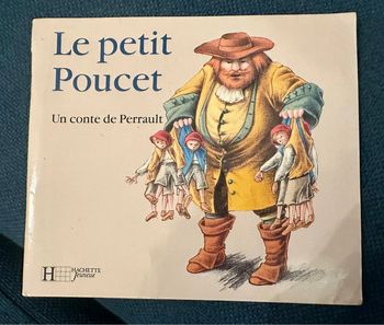 1994 Livre ancien Contes câlins Le Petit Poucet Perrault Hachette Jeunesse Marcelle Geneste