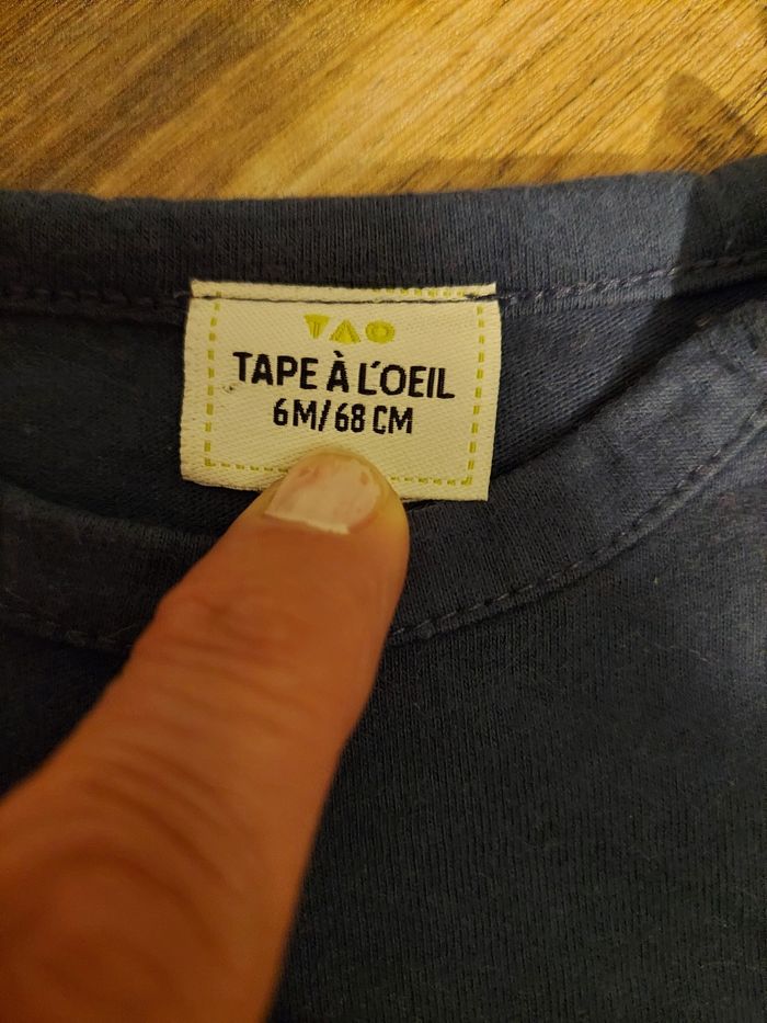 Tee shirt TAO 6mois - photo numéro 7