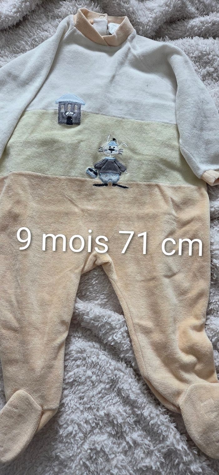 Pyjama 9 mois 71 cm