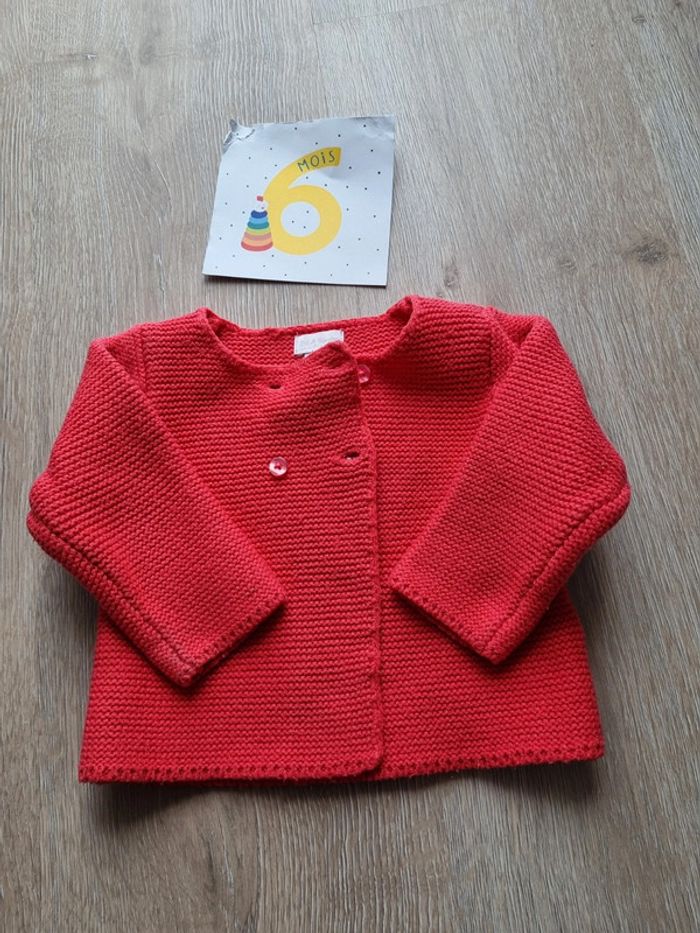 Lot 4 gilets / 6 mois - photo numéro 3