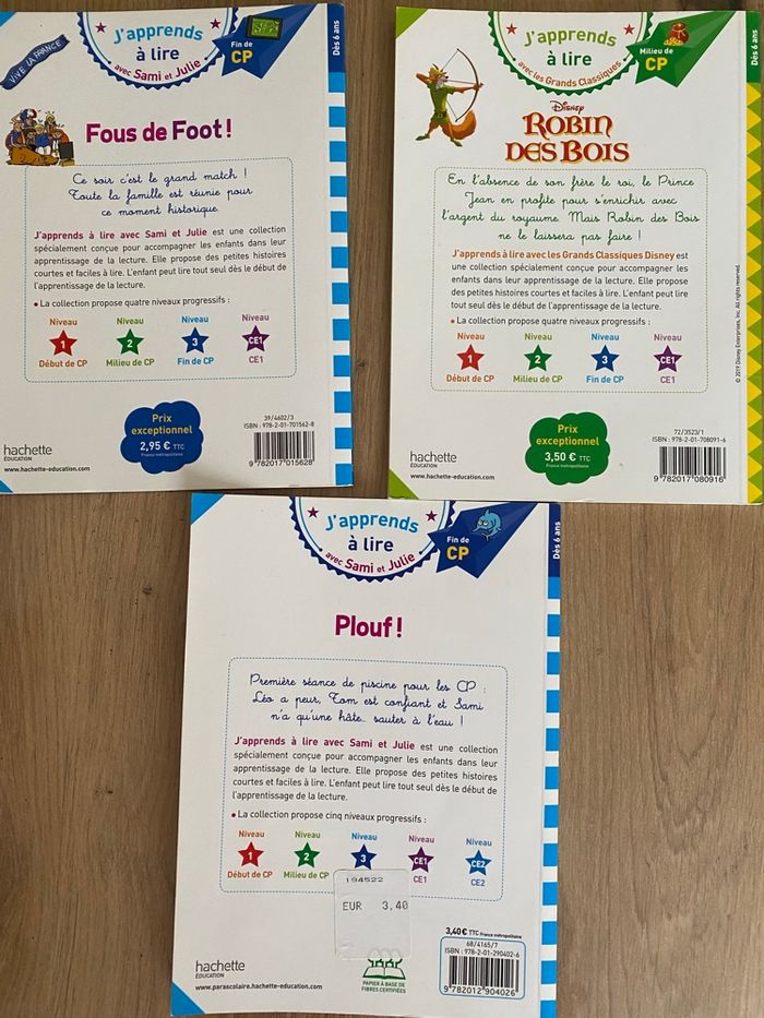Livre lot de 3 - photo numéro 2