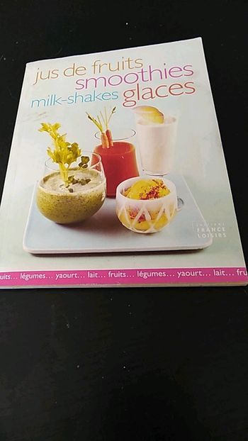 Livre de recettes jus et smoothies