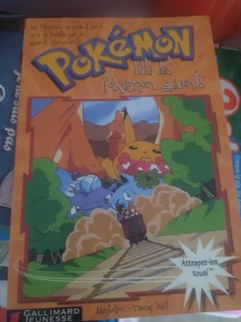 Livre Pokémon L'île des Pokémon géants