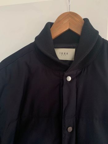 Doudoune mi saison bleue marine - taille L - IKKS