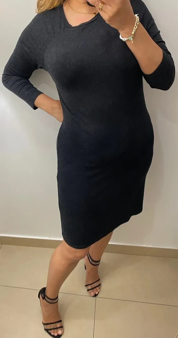 Superbe Robe Noire Ikks Taille 38