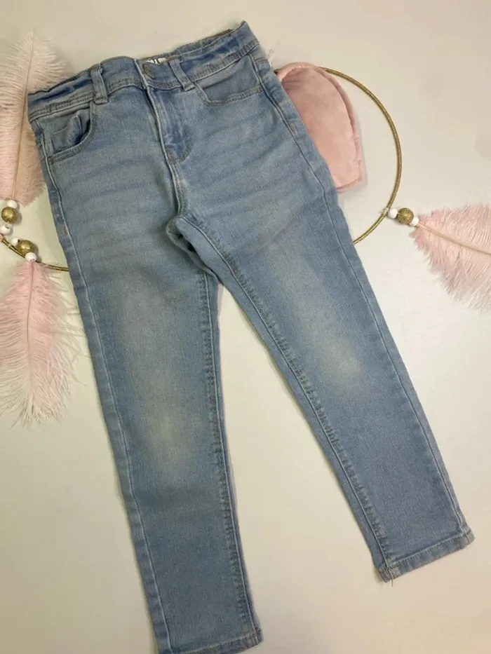 Jeans fille - Taille 5 ans - photo numéro 2