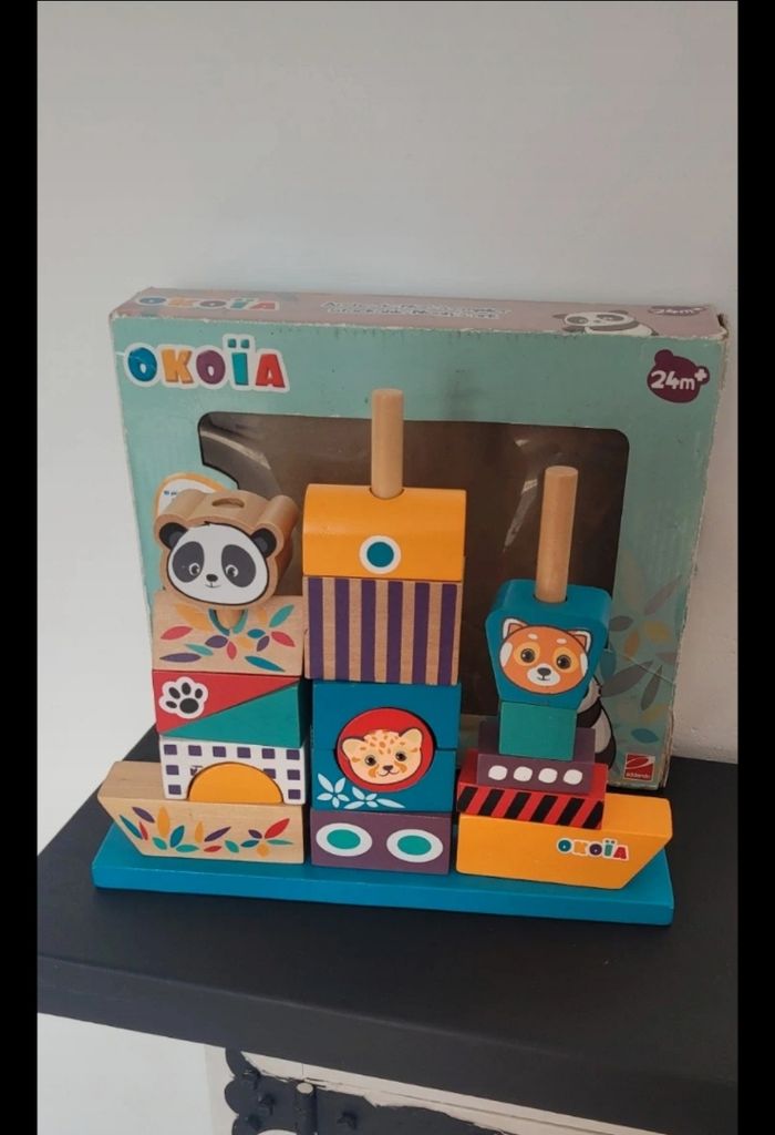 Jeu en bois arche de Noé
