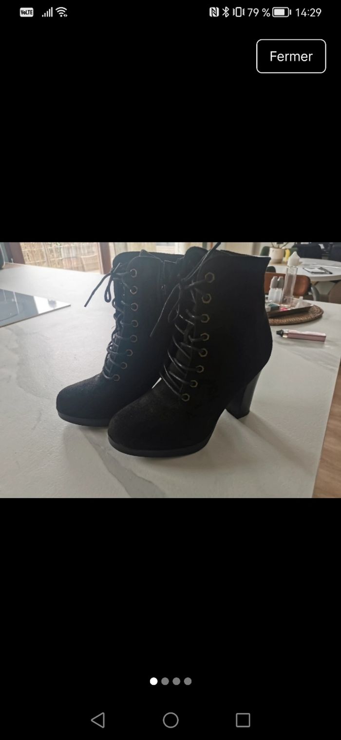 Bottines noires