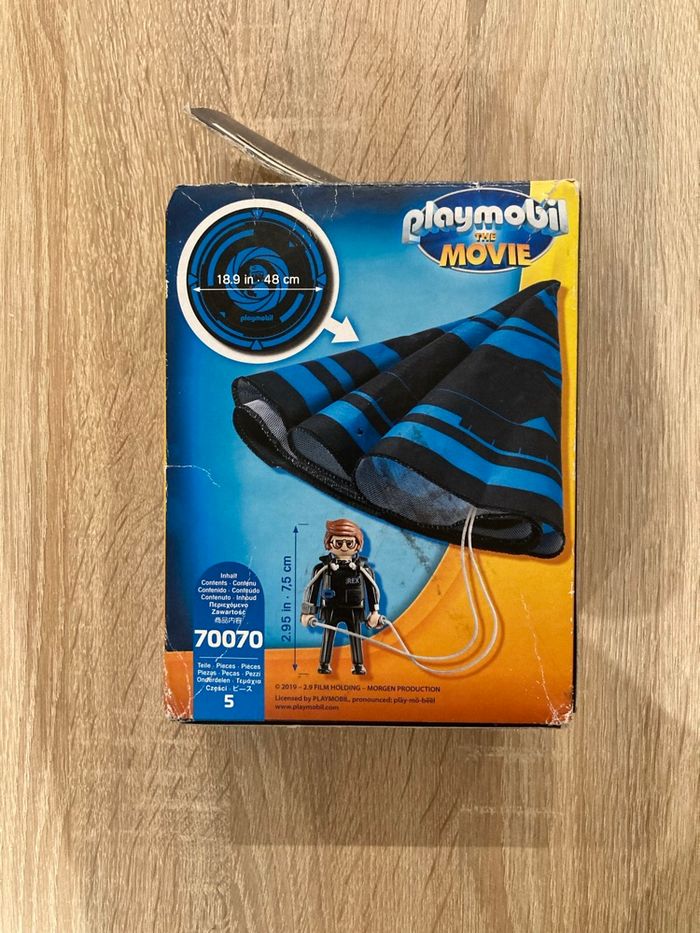 Playmobil 70070 Rex Dasher avec parachute - photo numéro 2