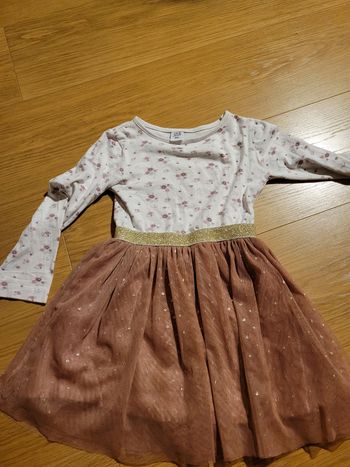 Robe fleurs et tulle