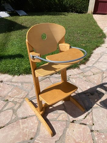 Chaise haute évolutive