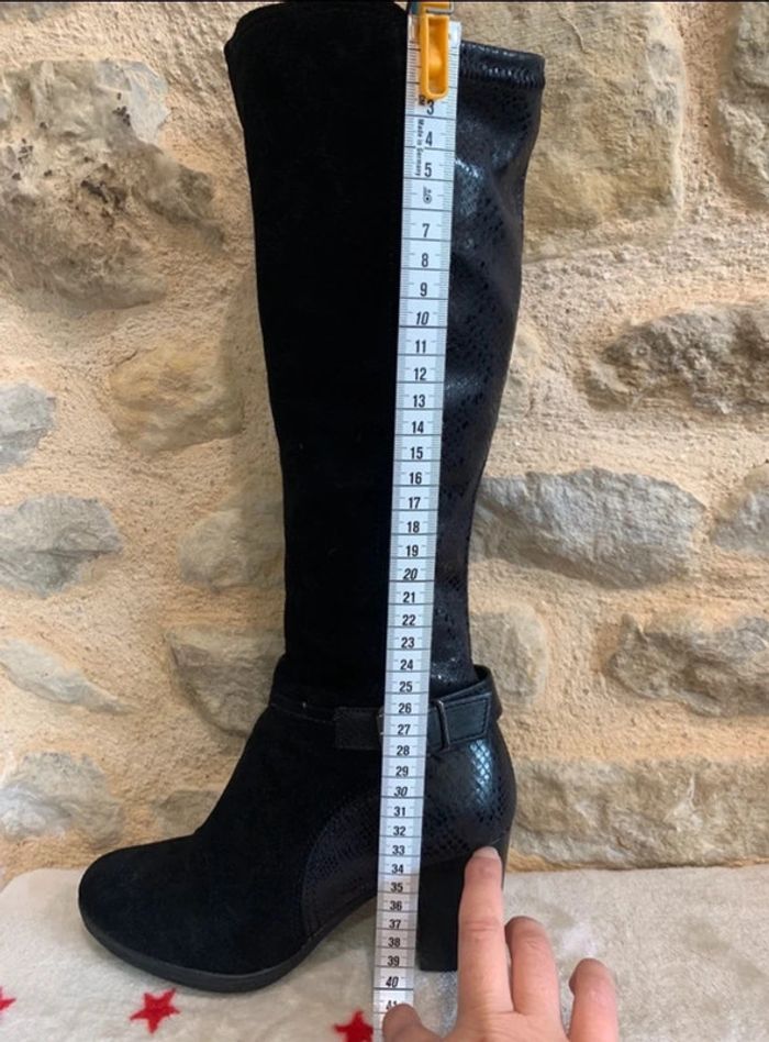 Bottes Mégis Noires T36 - photo numéro 6