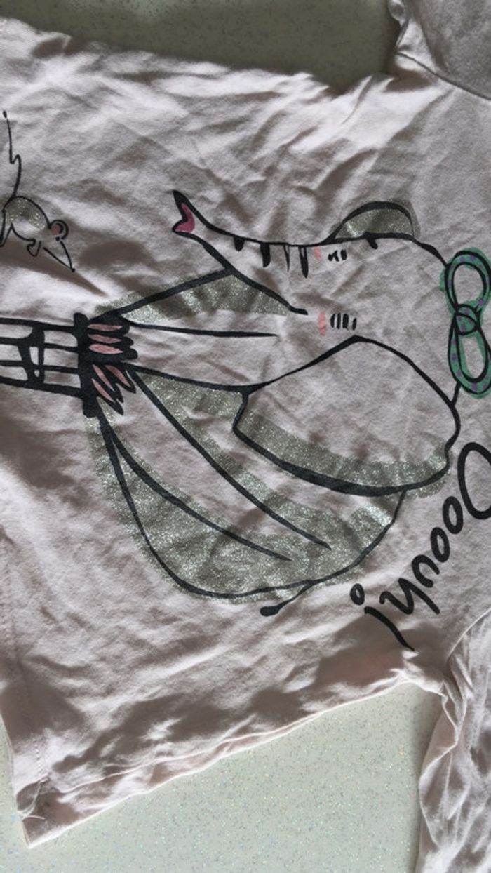 T-shirt à manches longues Fille 18 mois - photo numéro 2