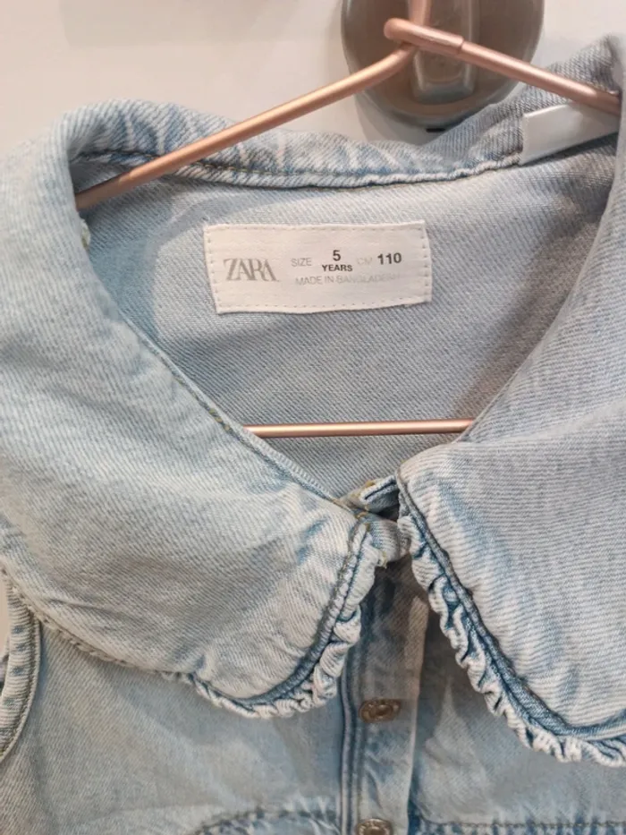Robe jeans zara - photo numéro 2