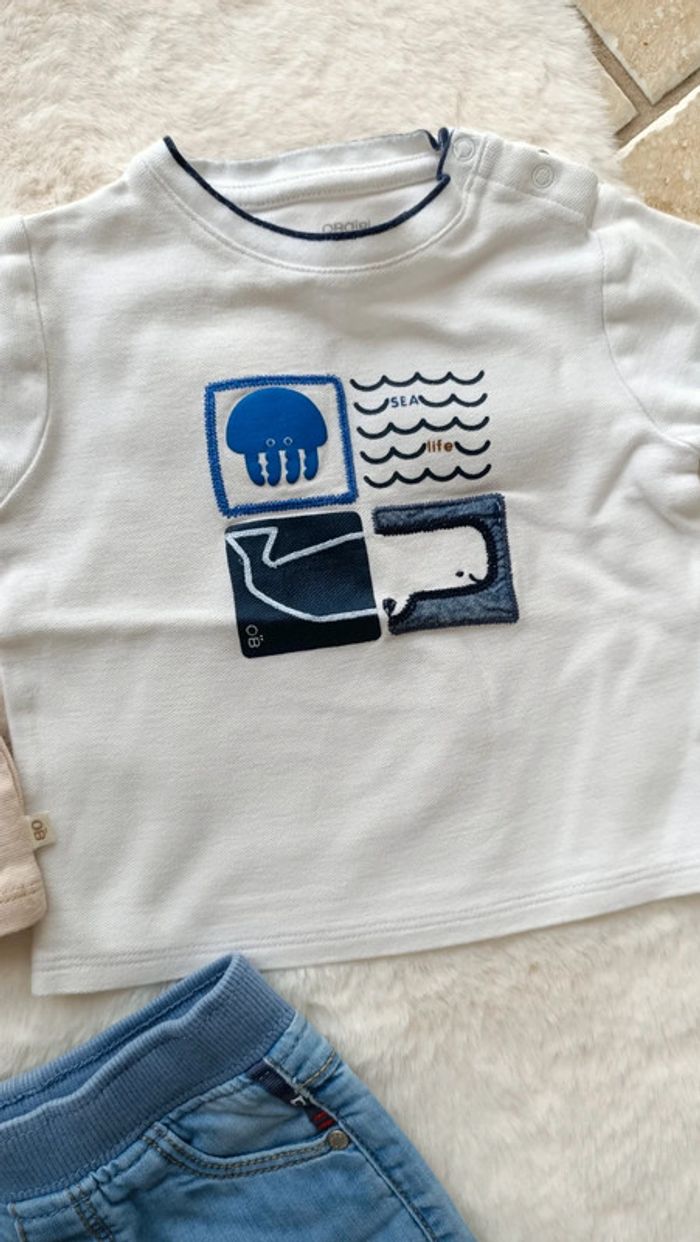 Ensemble tee-shirt short - photo numéro 4