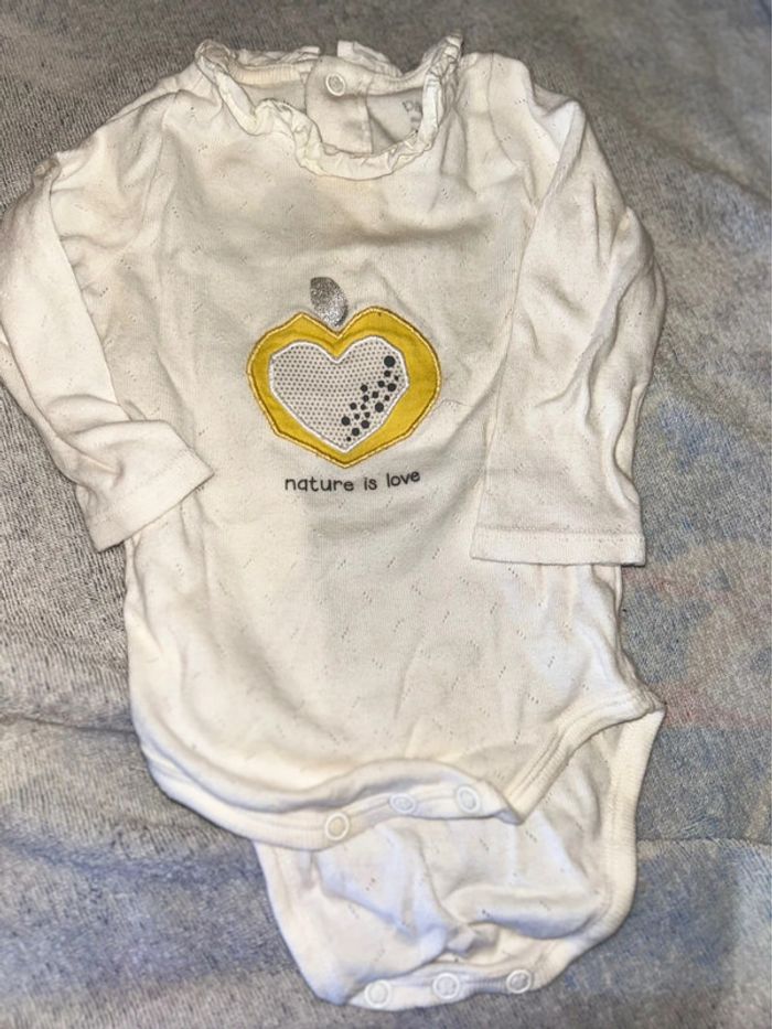 Lot de 2 bodies Obaïbi - 6 mois 👶 - photo numéro 4