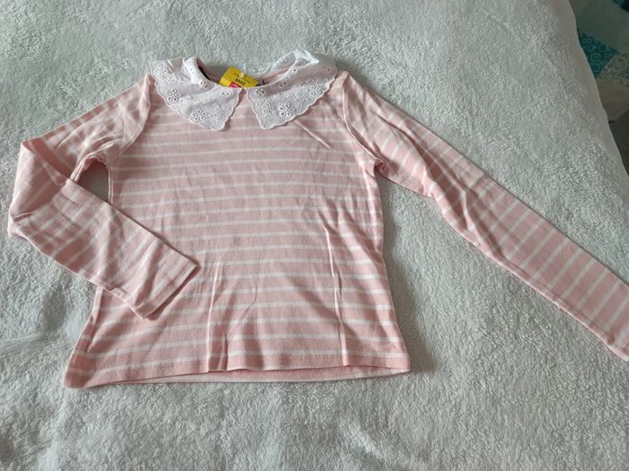 Blouse col claudine 8 ans