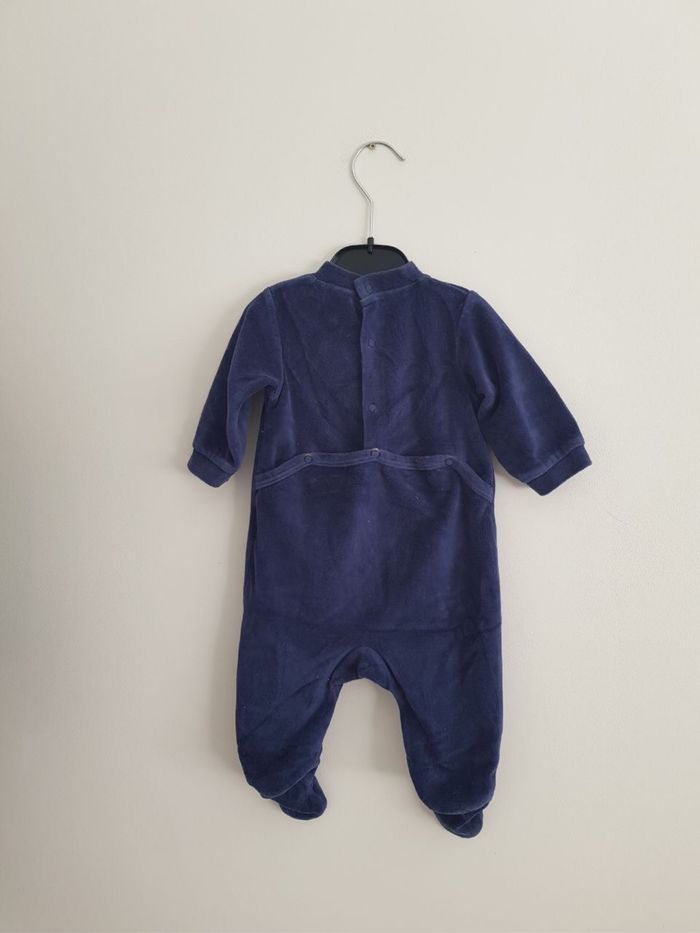 Pyjama en velours taille 3 mois - photo numéro 4