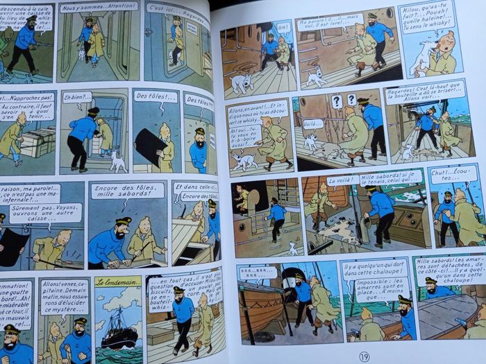 BD - Tintin - Le trésor de Rackham le rouge - Tome 12 - photo numéro 6