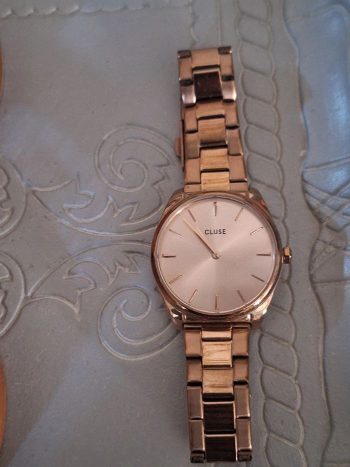 Montre Cluse dorée - photo numéro 14