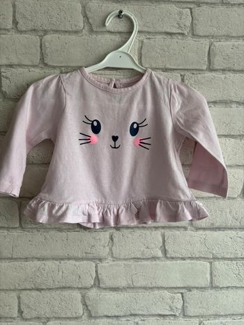 Tee-shirt manches longues Creeks taille 12 mois