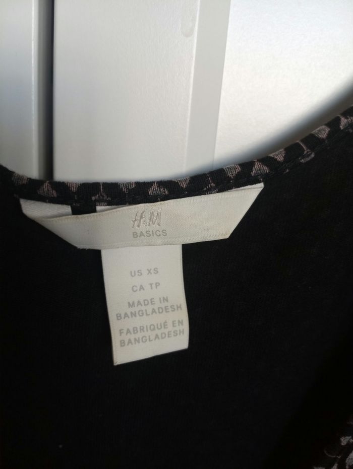 Robe noire H&M taille Xs - photo numéro 4