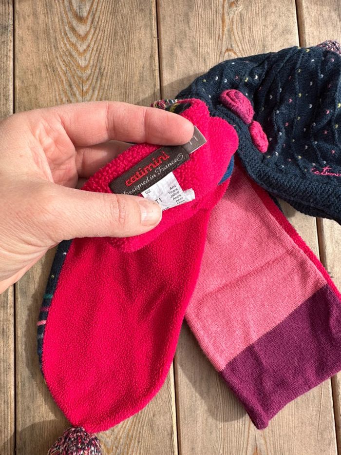 Ensemble écharpe et bonnet catimini - photo numéro 2