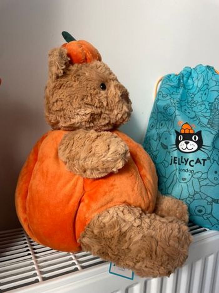 Peluche jellycat Ours Bartholomew Citrouilles 🎃 - photo numéro 9