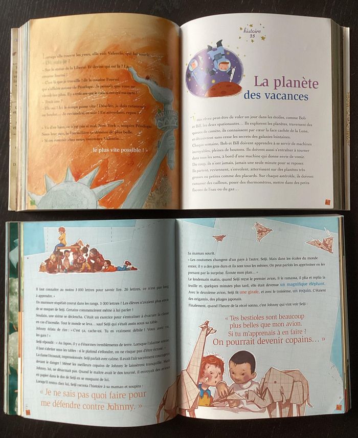 Lot de 2 livres de contes pour enfants Histoires du Soir - photo numéro 2
