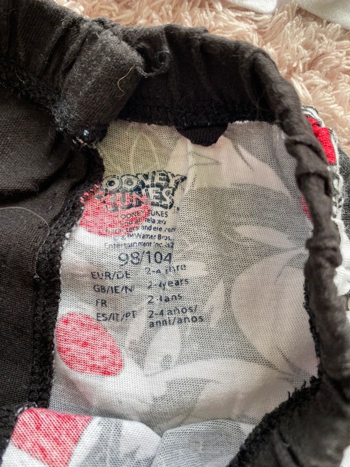 Lot de 2 pyjamas d’été Mikey et Looney Tunes 36 mois et 2/4 ans - photo numéro 7