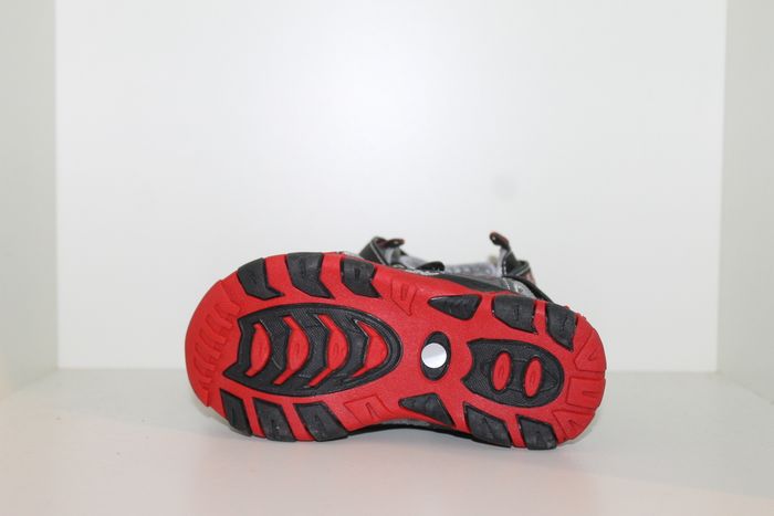 superbe sandales nus pieds noire et rouge 29 - photo numéro 6