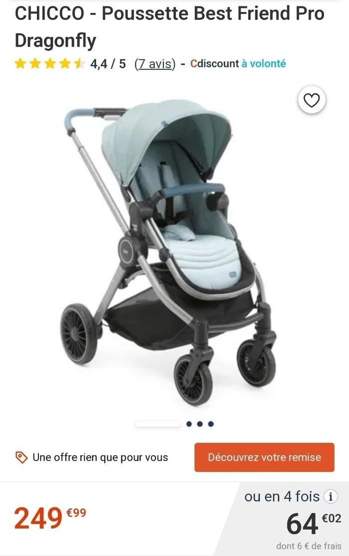 Poussette Chicco best friend - photo numéro 6