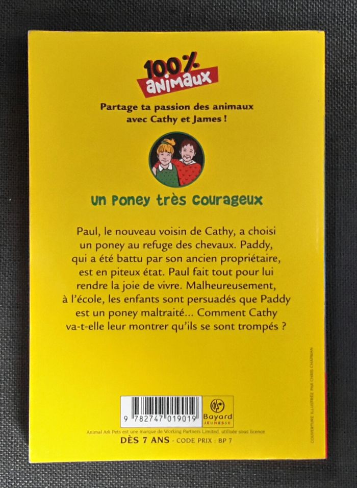 Livre Un Poney Très Courageux. Dès 7 ans - photo numéro 2