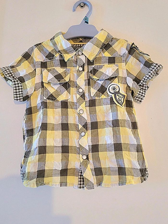 Chemise manche courte orchestra 18 mois - photo numéro 2
