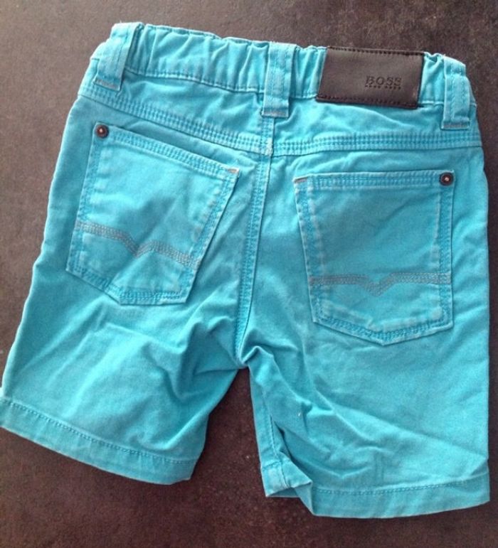 Short bleu Hugo Boss -18 mois - photo numéro 3