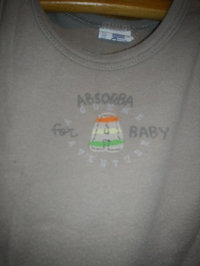 Body débardeur absorba taille 12 mois - photo numéro 2
