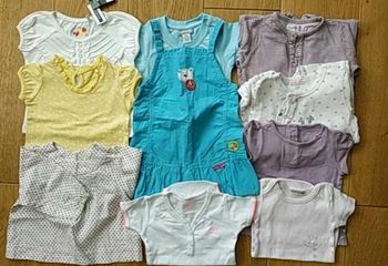 Lot de vêtements été fille 9 mois