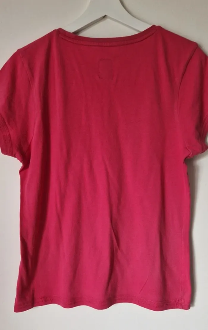 T.shirt Asics fuschia - photo numéro 2