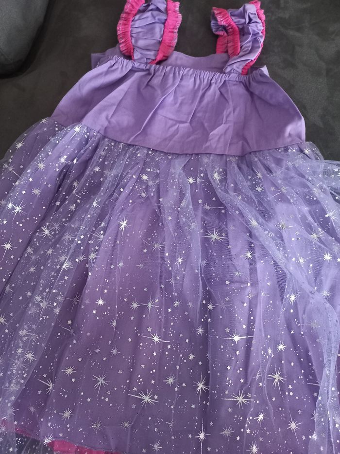 Robe déguisement princesse raiponce 4/5 ans - photo numéro 2