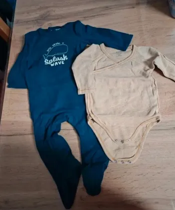 Pyjama léger et body 9 mois kiabi bébé garçon