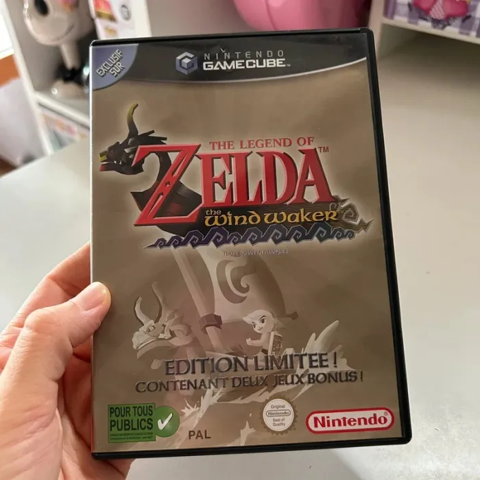 Jeu nintendo gamecube the legend of zelda the windwaker - photo numéro 2
