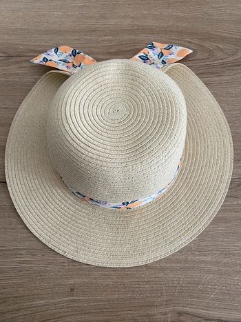 Chapeau noeud oranges sergent major neuf