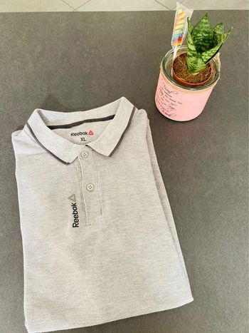 Reebok haut tee shirt polo vêtement homme taille XL